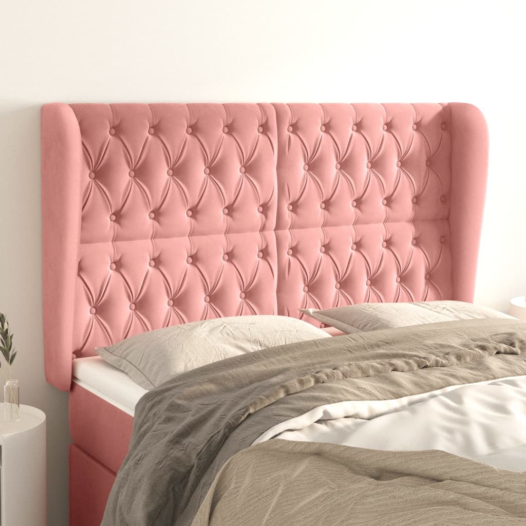 Sänggavel Med Kanter Sammet