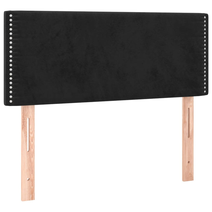 Sänggavel Led Sammet