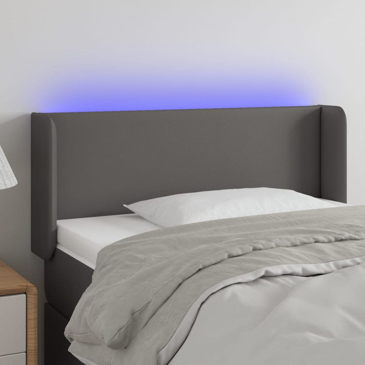Sänggavel Led Konstläder