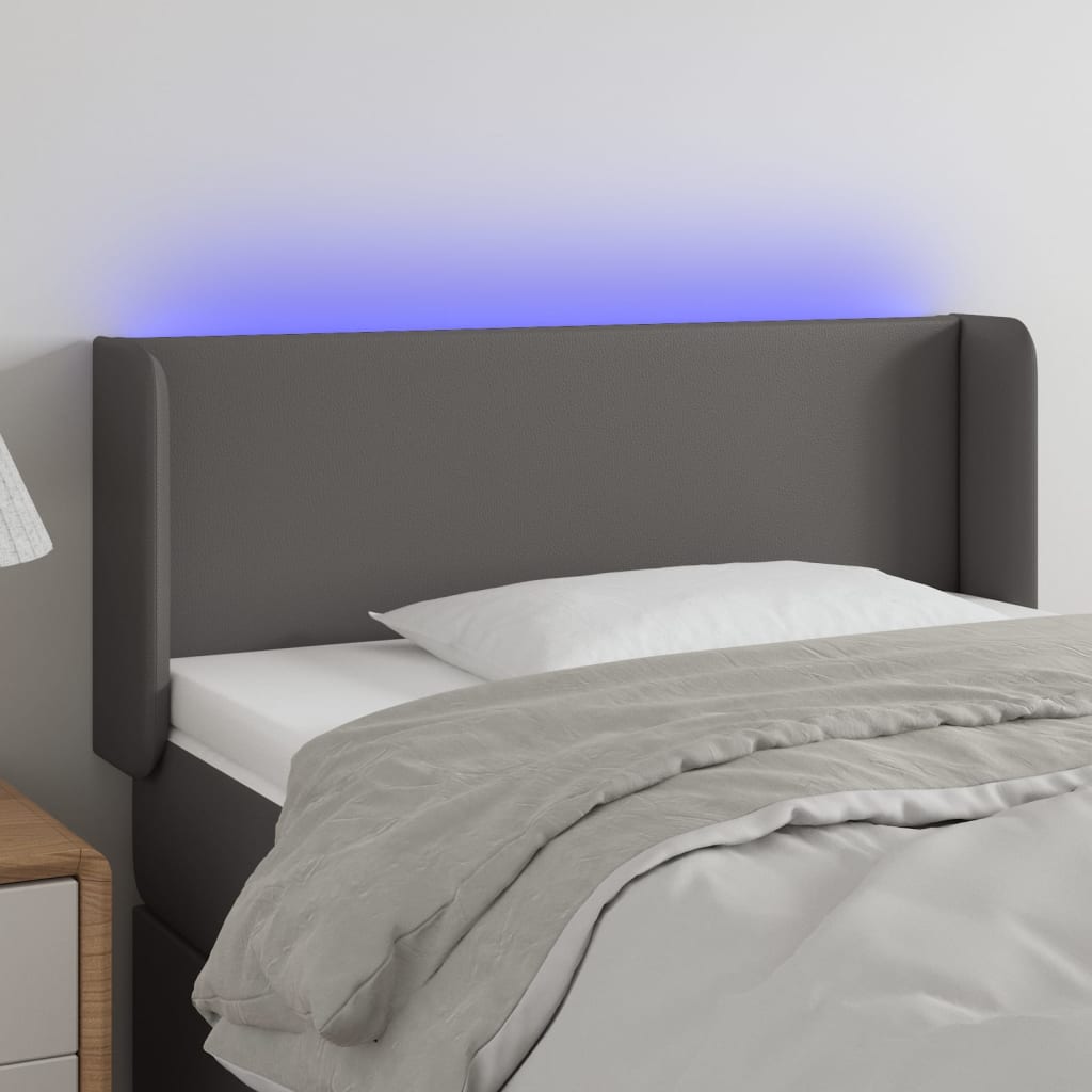 Sänggavel Led Konstläder