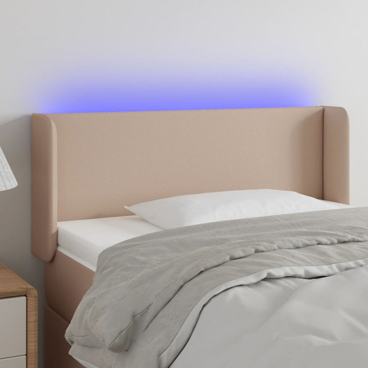 Sänggavel Led Konstläder