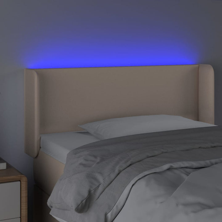 Sänggavel Led Konstläder