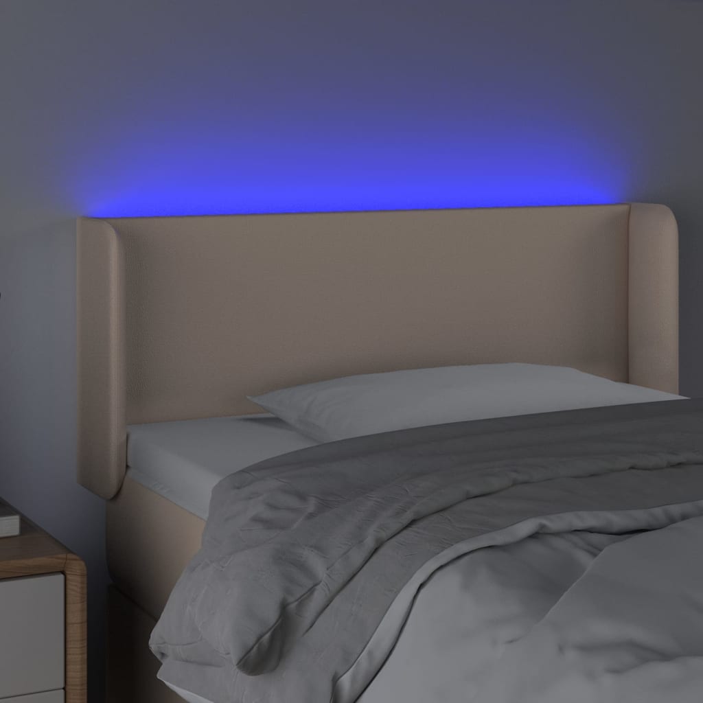 Sänggavel Led Konstläder