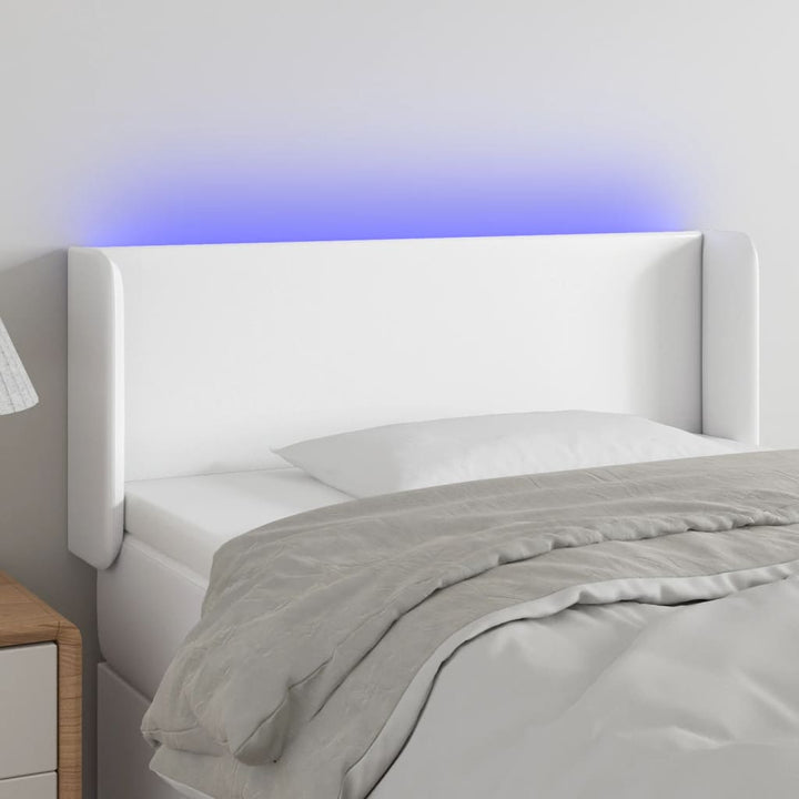 Sänggavel Led Konstläder