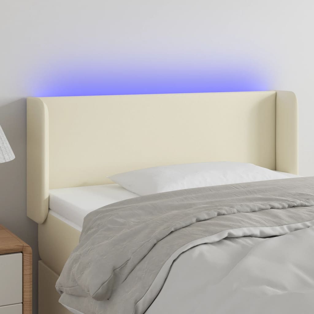 Sänggavel Led Konstläder