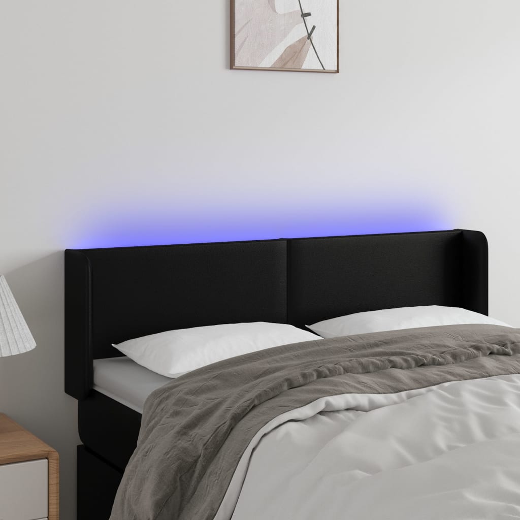 Sänggavel Led Konstläder