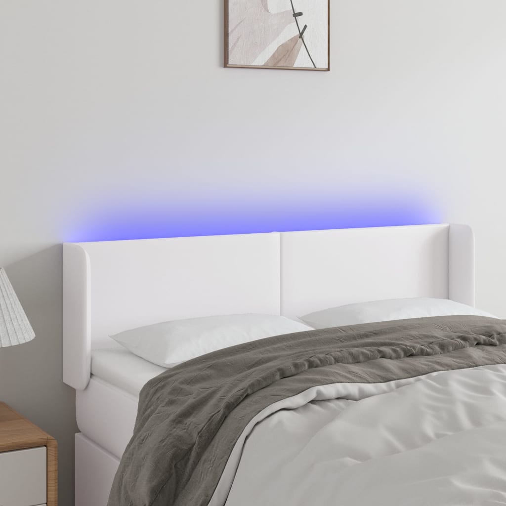 Sänggavel Led Konstläder