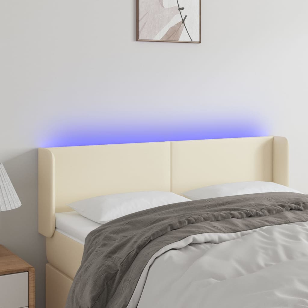 Sänggavel Led Konstläder
