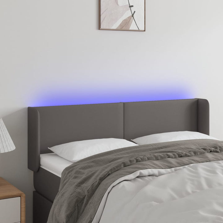 Sänggavel Led Konstläder