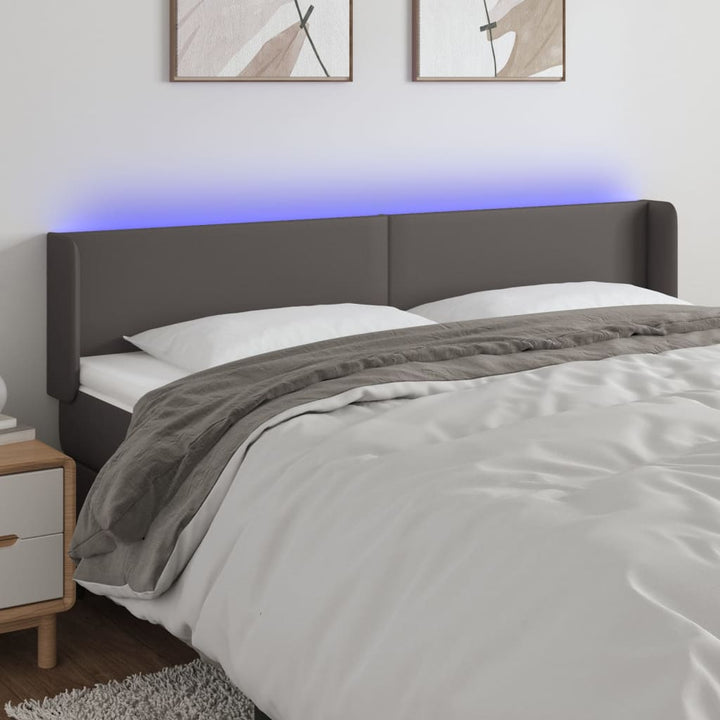 Sänggavel Led Konstläder