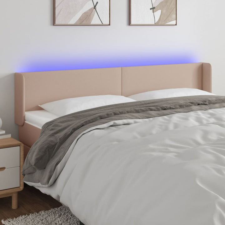 Sänggavel Led Konstläder
