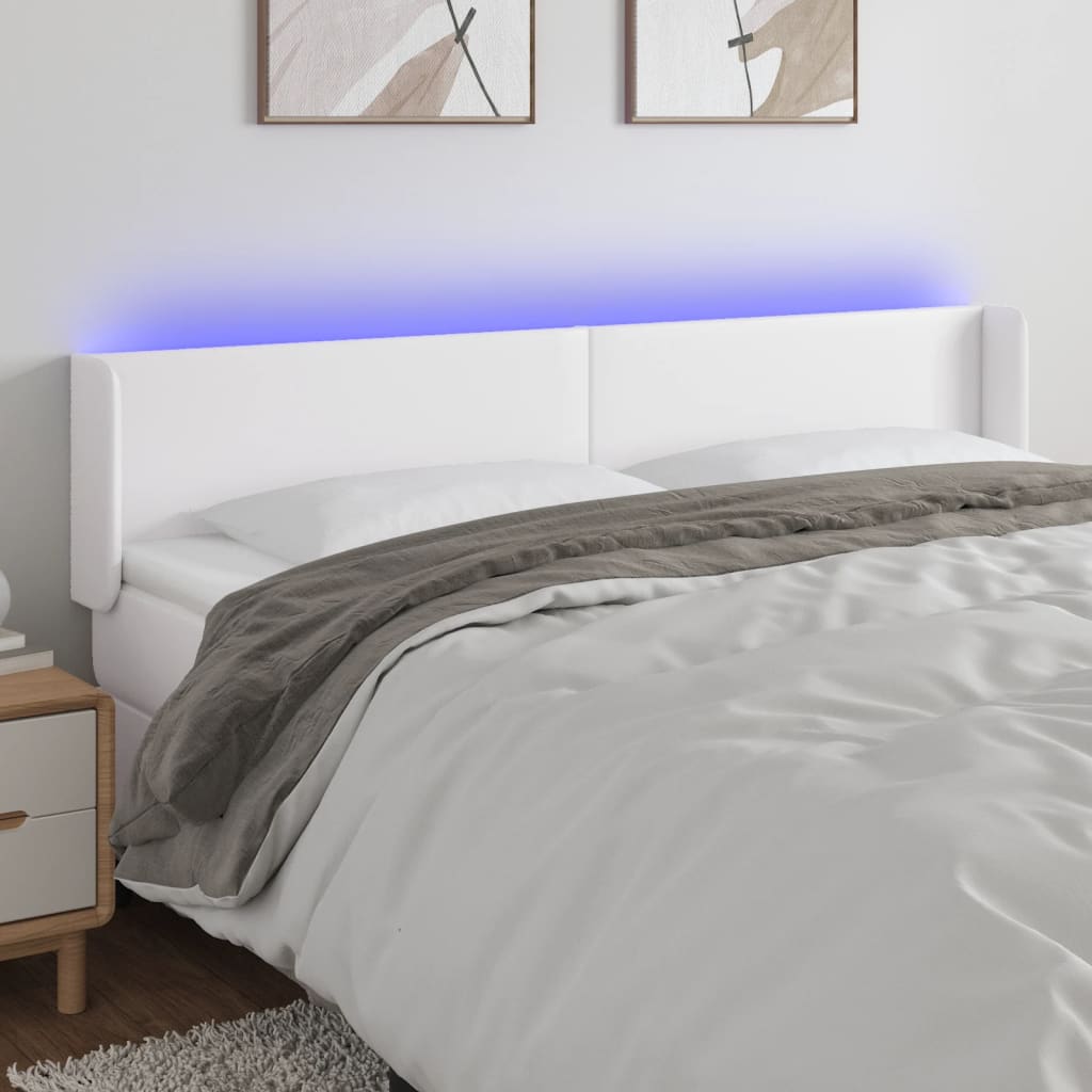 Sänggavel Led Konstläder