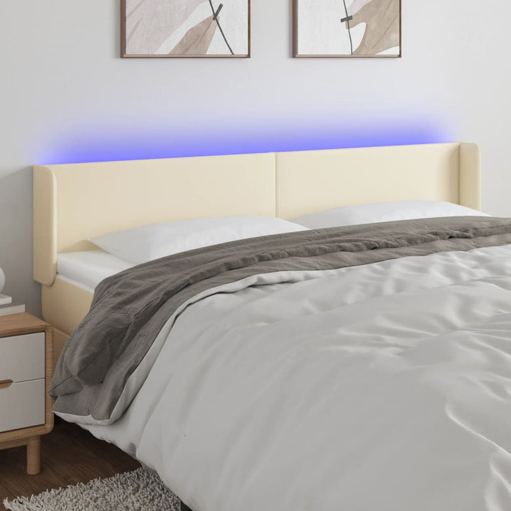 Sänggavel Led Konstläder