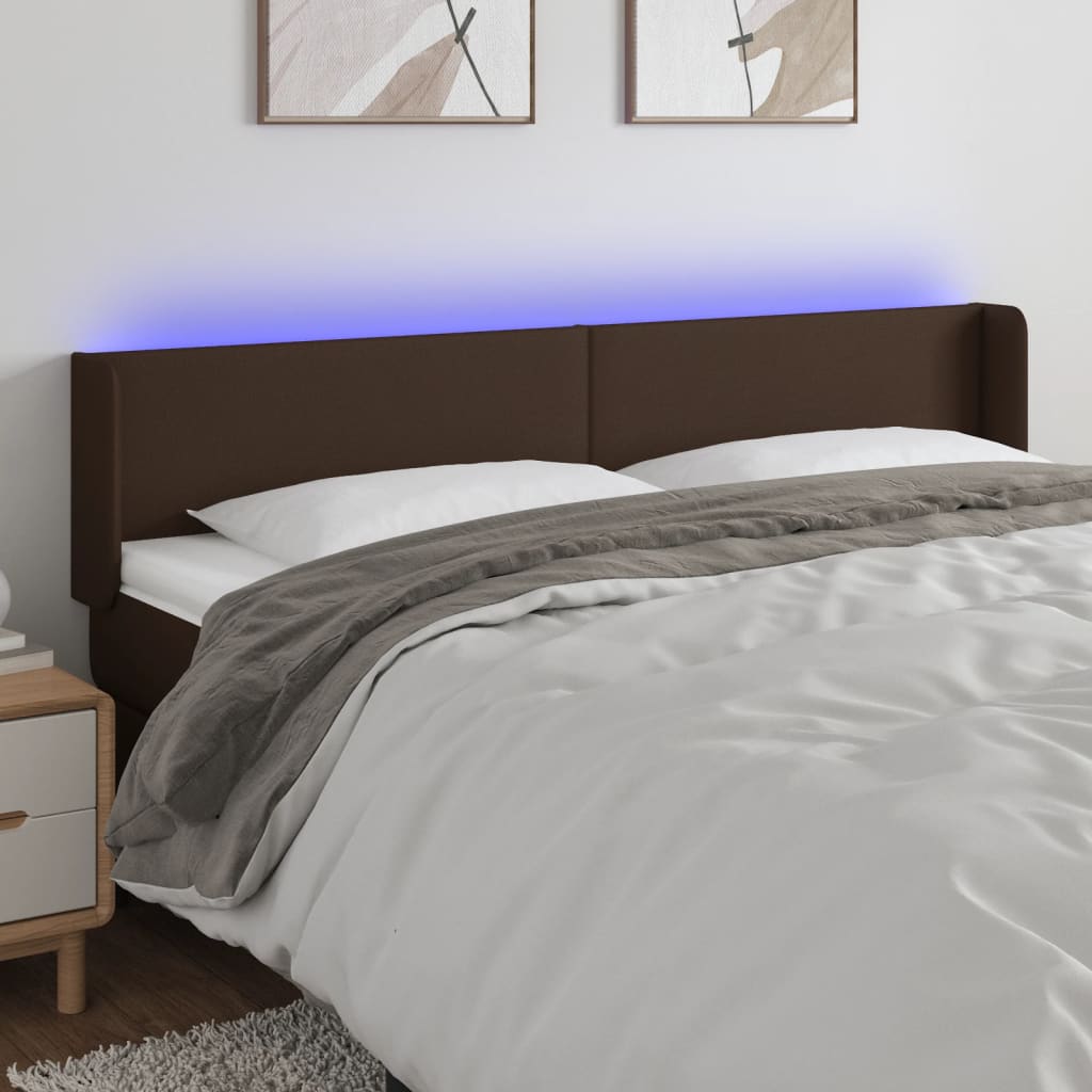 Sänggavel Led Konstläder