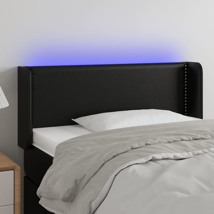 Sänggavel Led Konstläder
