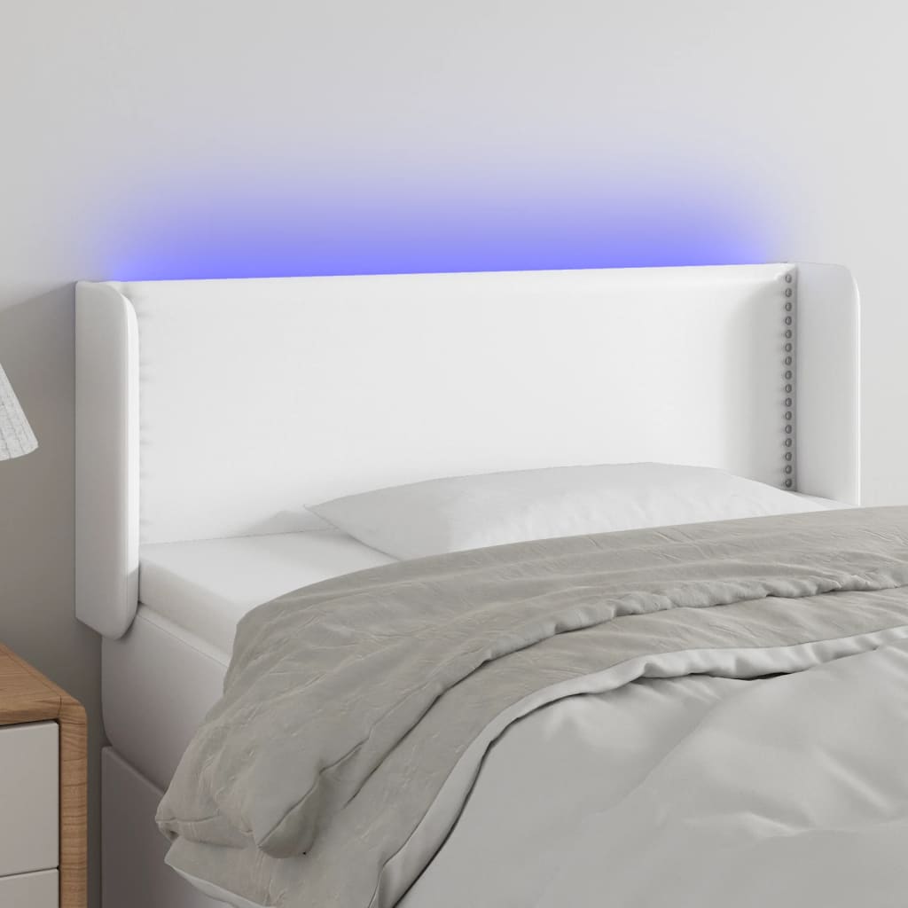Sänggavel Led Konstläder