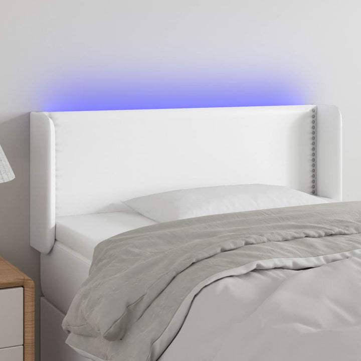 Sänggavel Led Konstläder