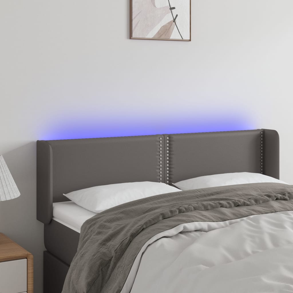Sänggavel Led Konstläder