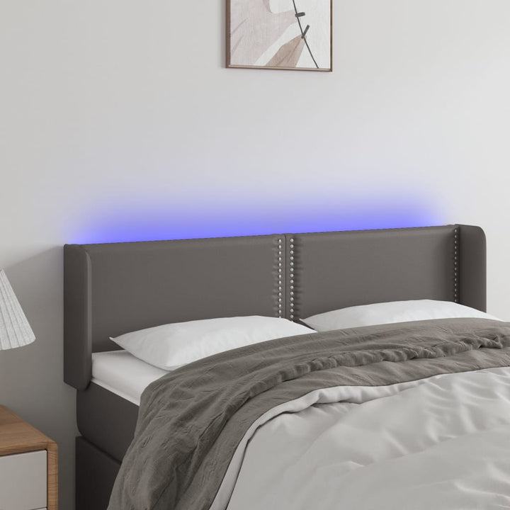 Sänggavel Led Konstläder