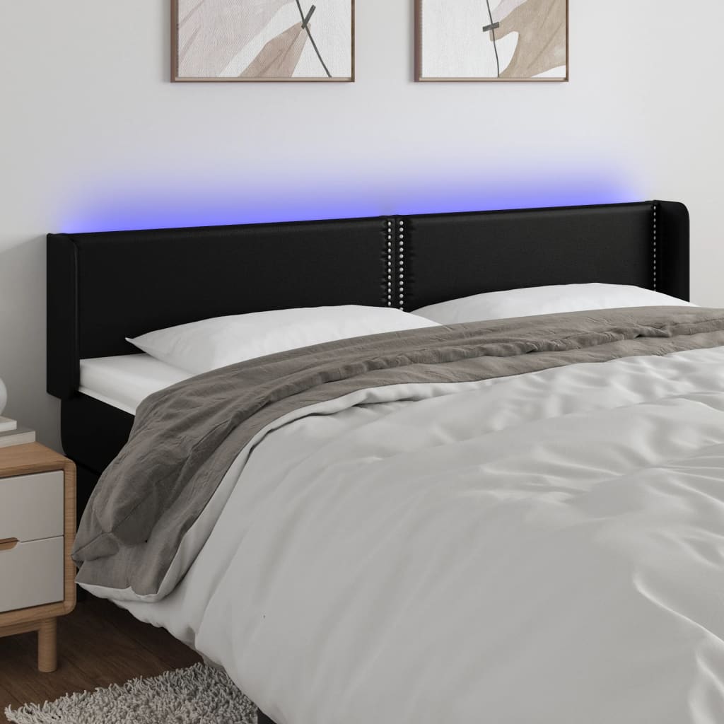 Sänggavel Led Konstläder