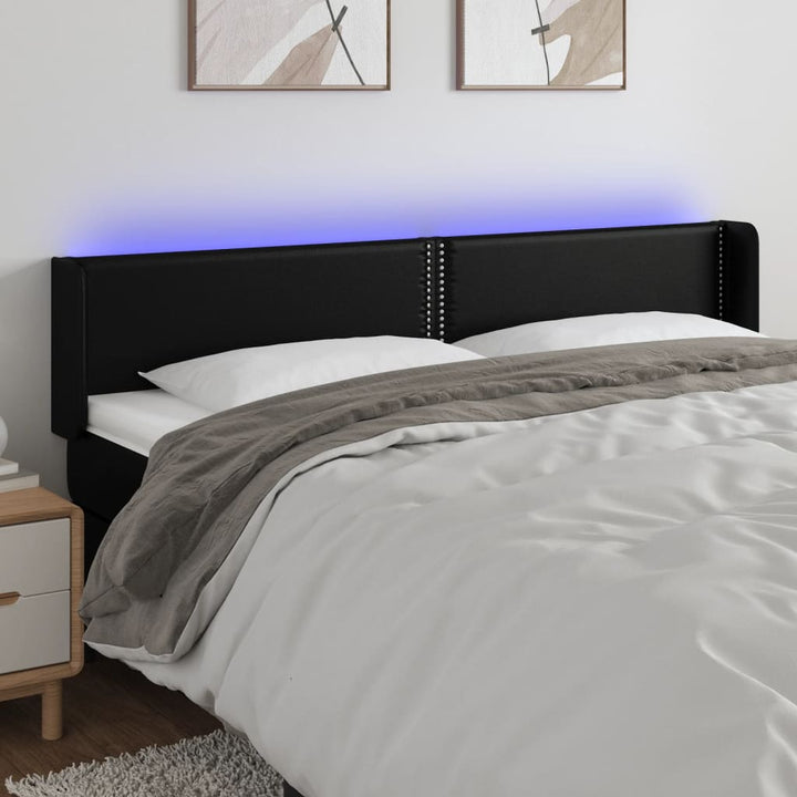 Sänggavel Led Konstläder