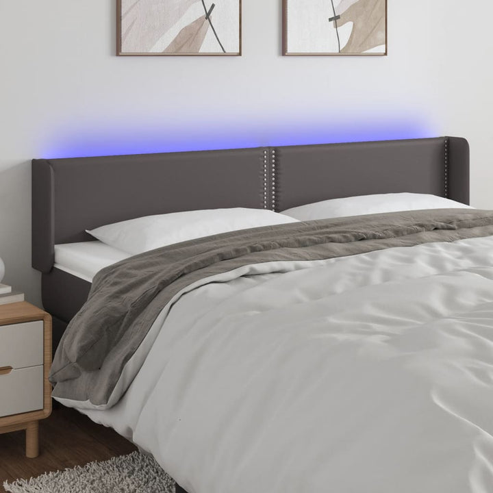Sänggavel Led Konstläder