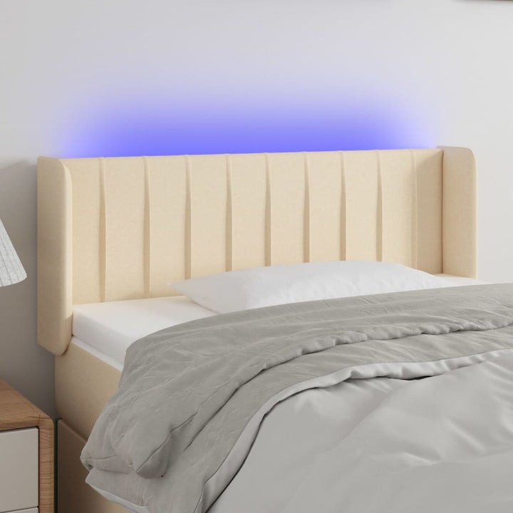 Sänggavel Led Tyg