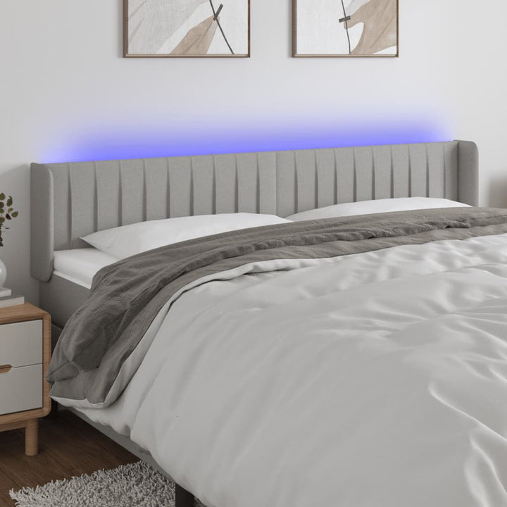 Sänggavel Led Tyg