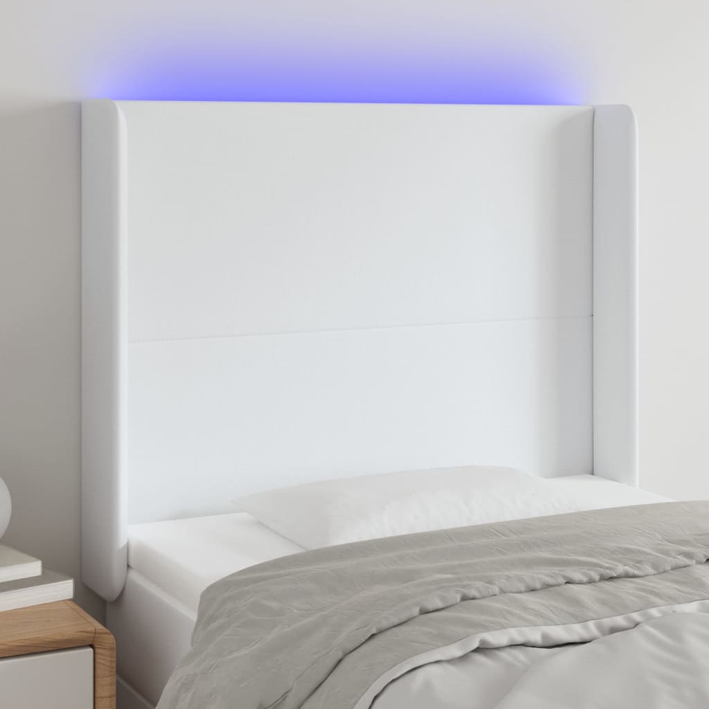 Sänggavel Led Konstläder