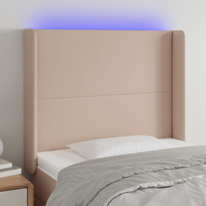 Sänggavel Led Konstläder