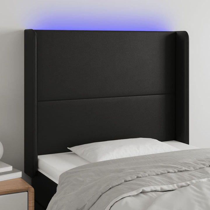 Sänggavel Led Konstläder