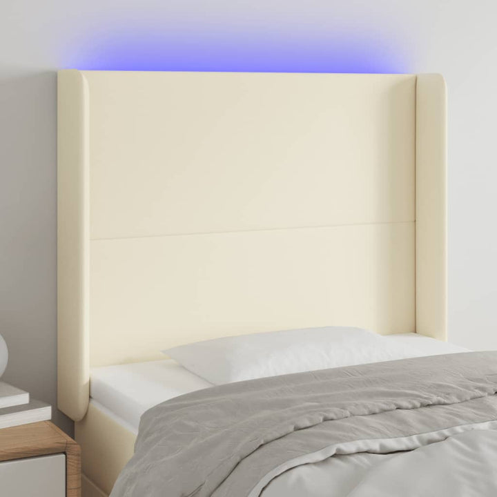 Sänggavel Led Konstläder