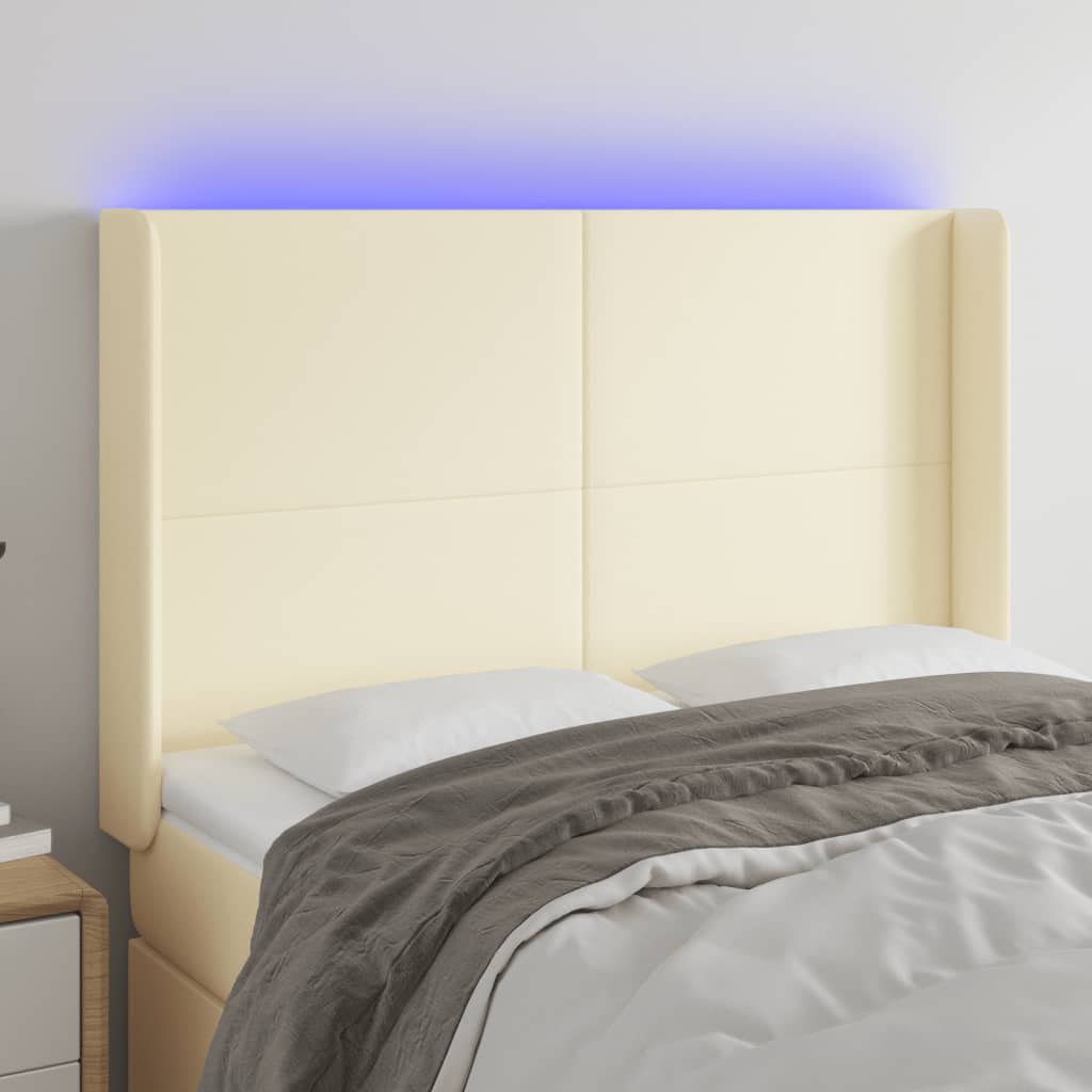 Sänggavel Led Konstläder