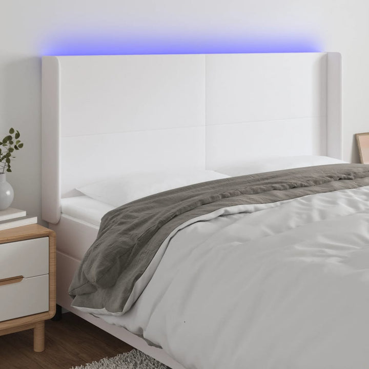 Sänggavel Led Konstläder
