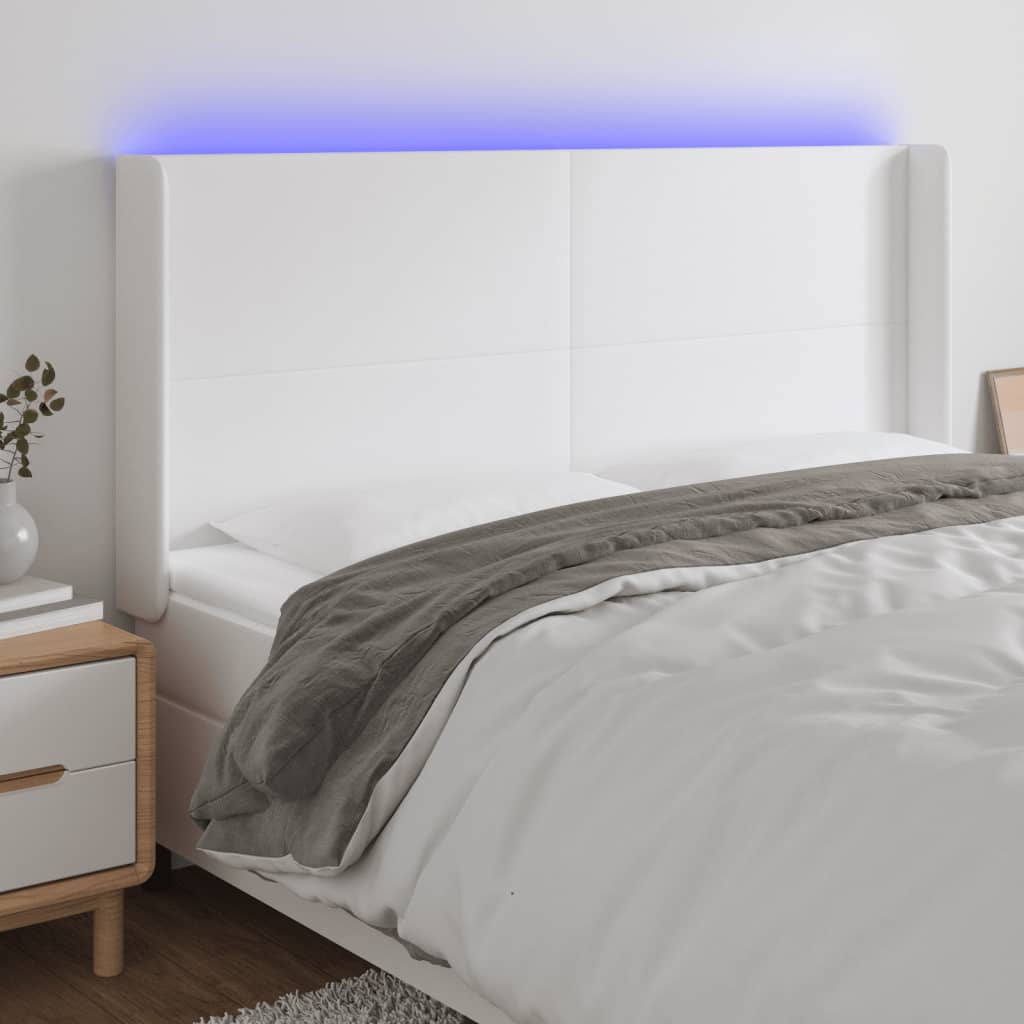 Sänggavel Led Konstläder