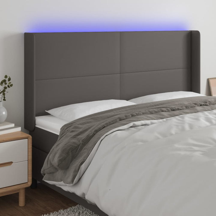 Sänggavel Led Konstläder