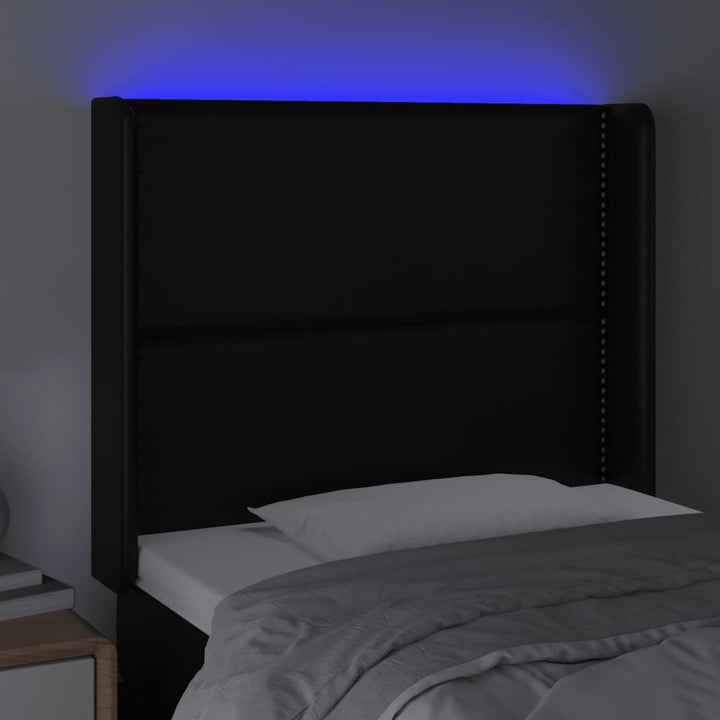 Sänggavel Led Konstläder