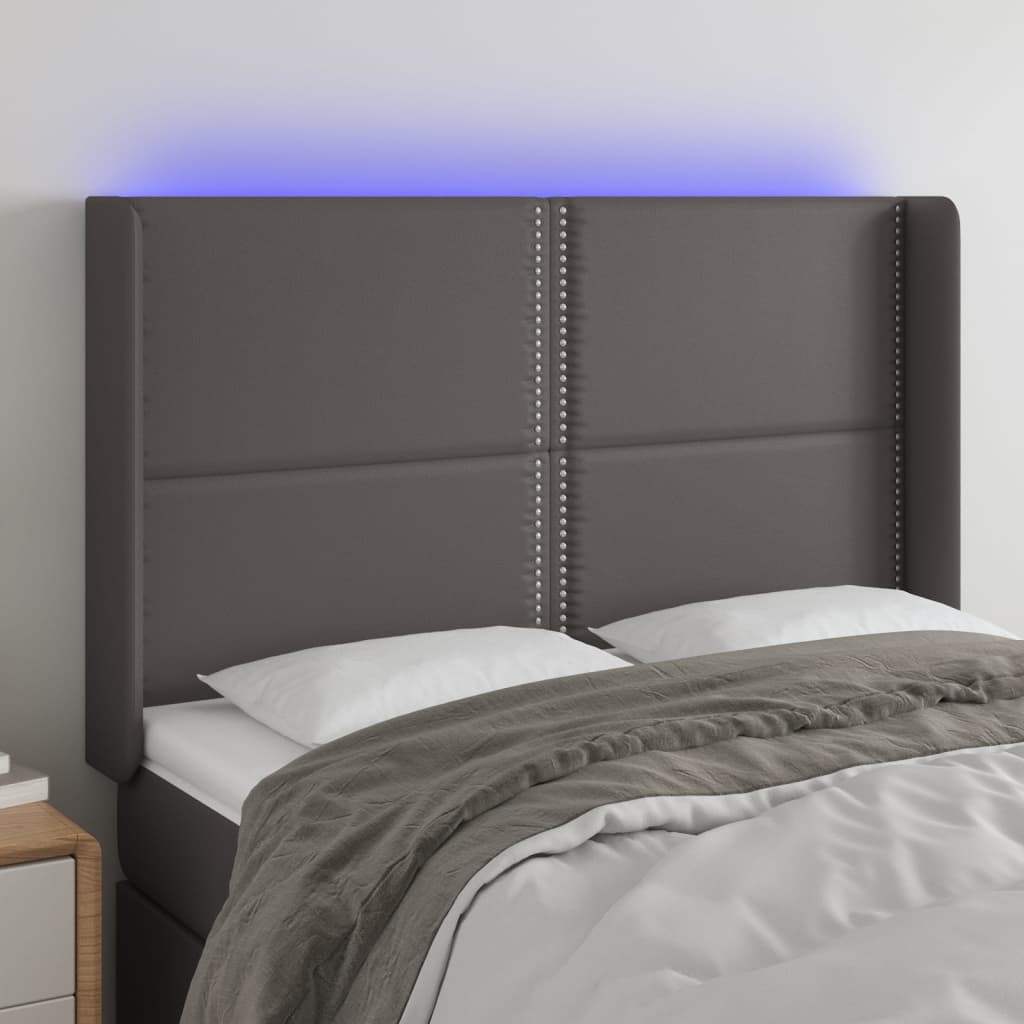 Sänggavel Led Konstläder
