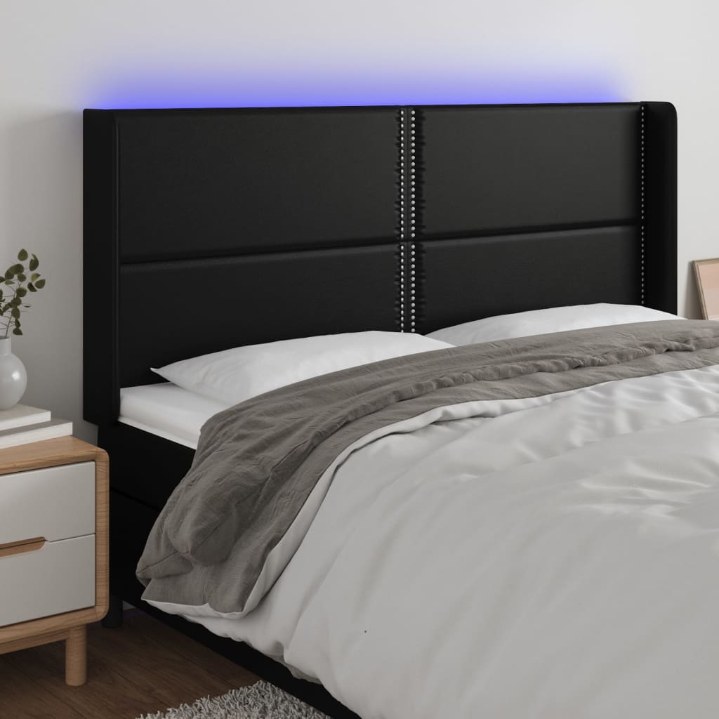 Sänggavel Led Konstläder