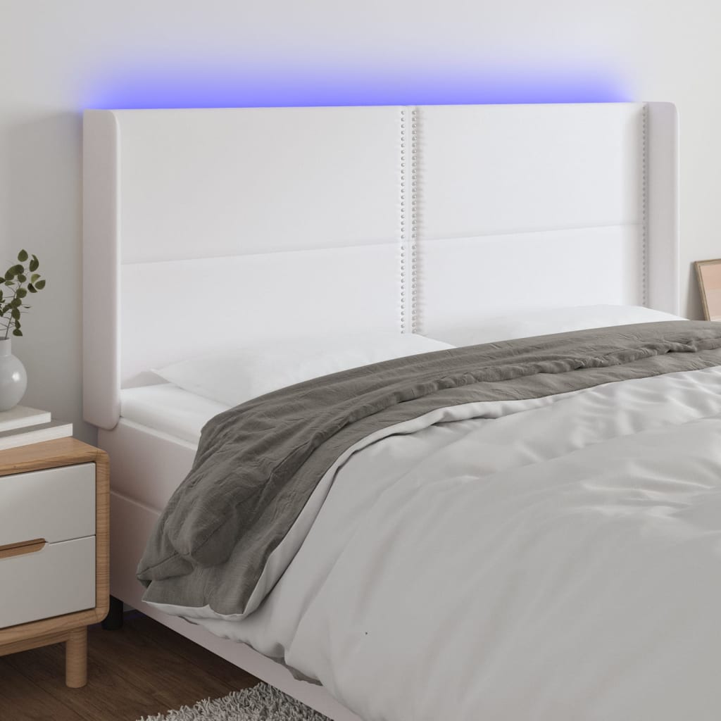 Sänggavel Led Konstläder