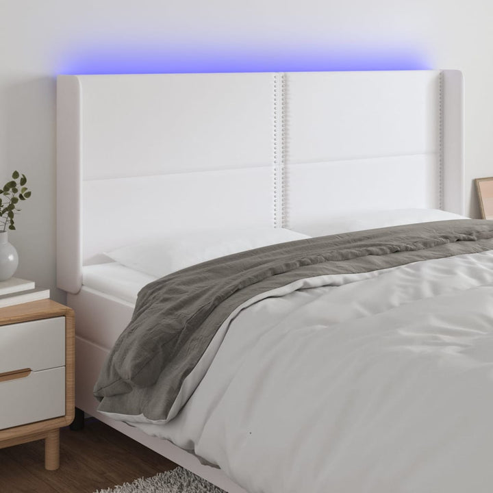 Sänggavel Led Konstläder