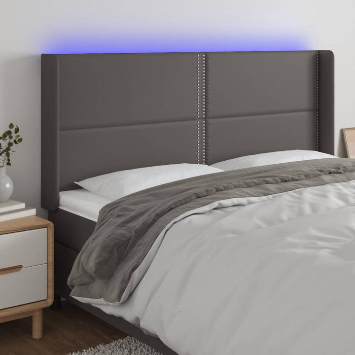 Sänggavel Led Konstläder