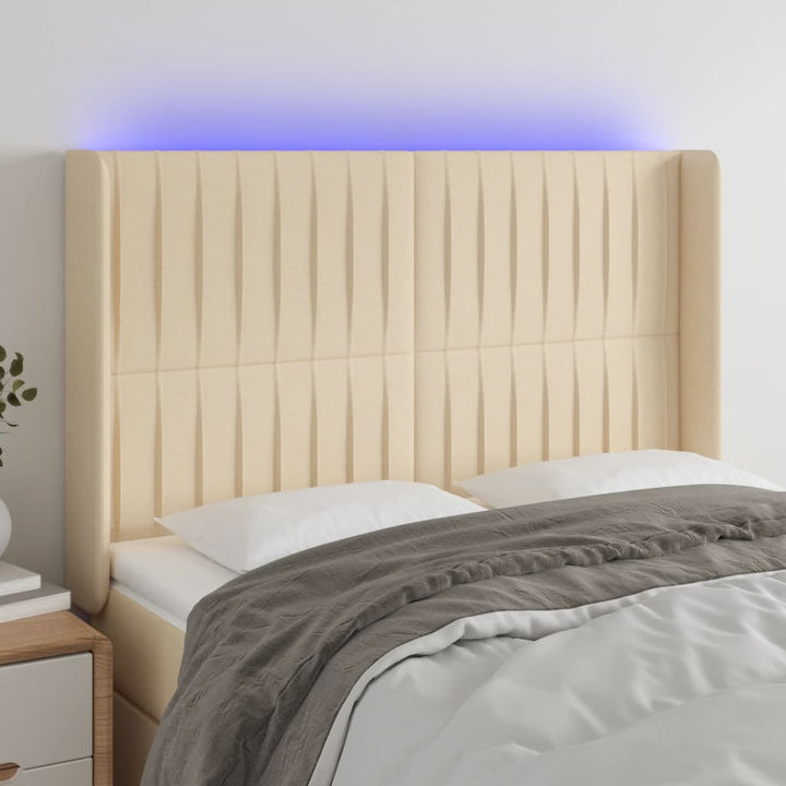 Sänggavel Led Tyg