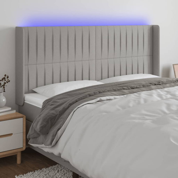 Sänggavel Led Tyg