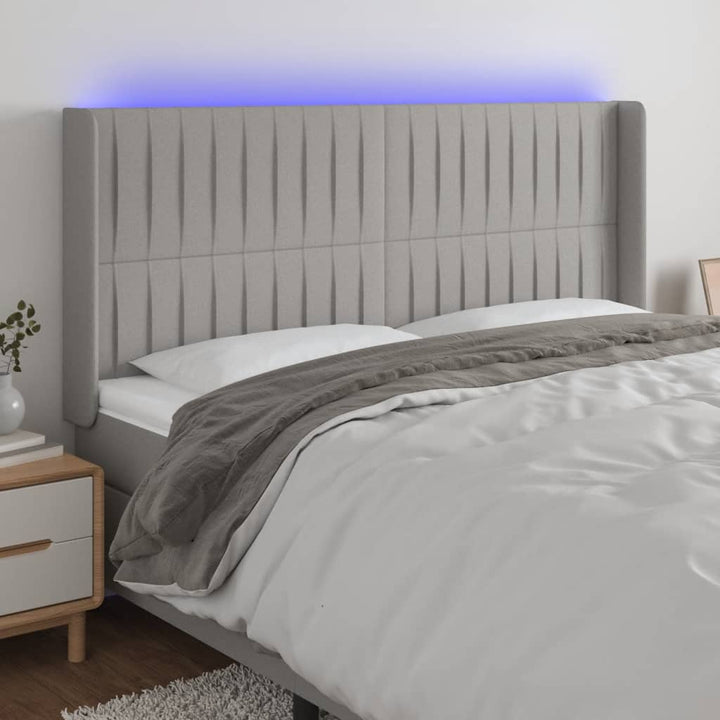 Sänggavel Led Tyg
