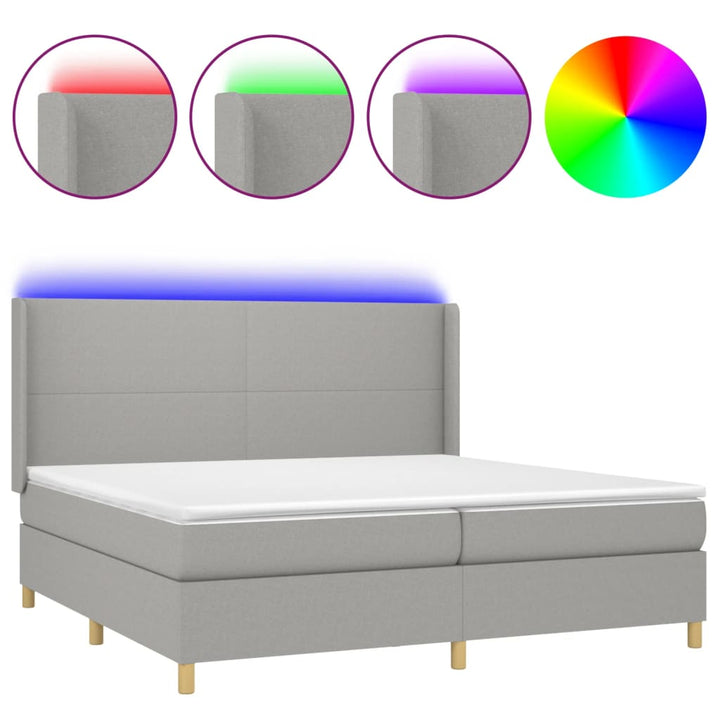 Ramsäng Med Madrass &amp; Led Tyg