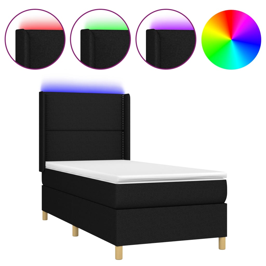 Ramsäng Med Madrass &amp; Led Tyg