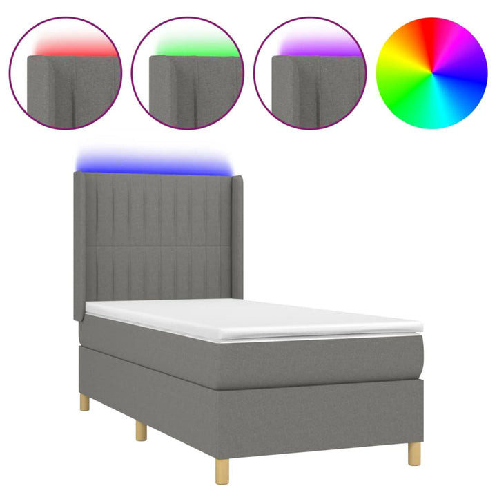 Ramsäng Med Madrass &amp; Led Tyg