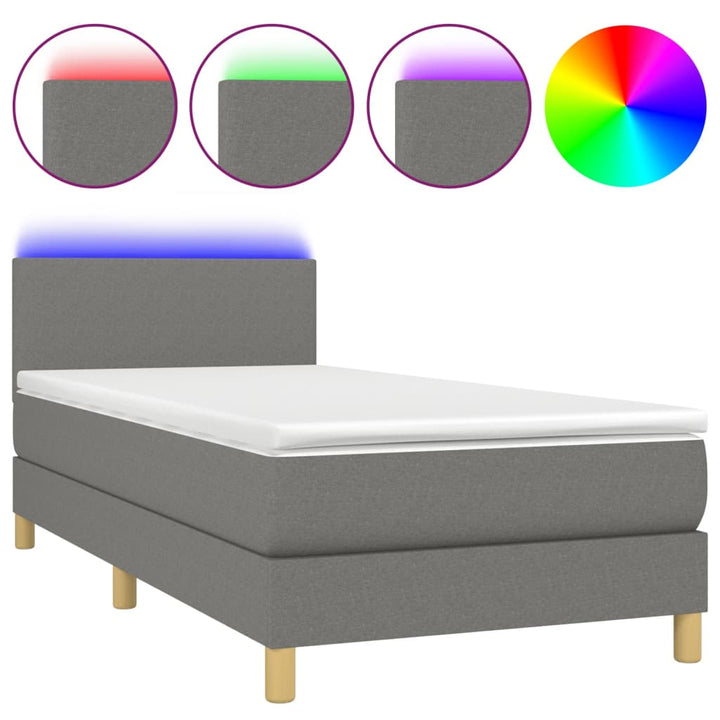 Ramsäng Med Madrass &amp; Led Tyg