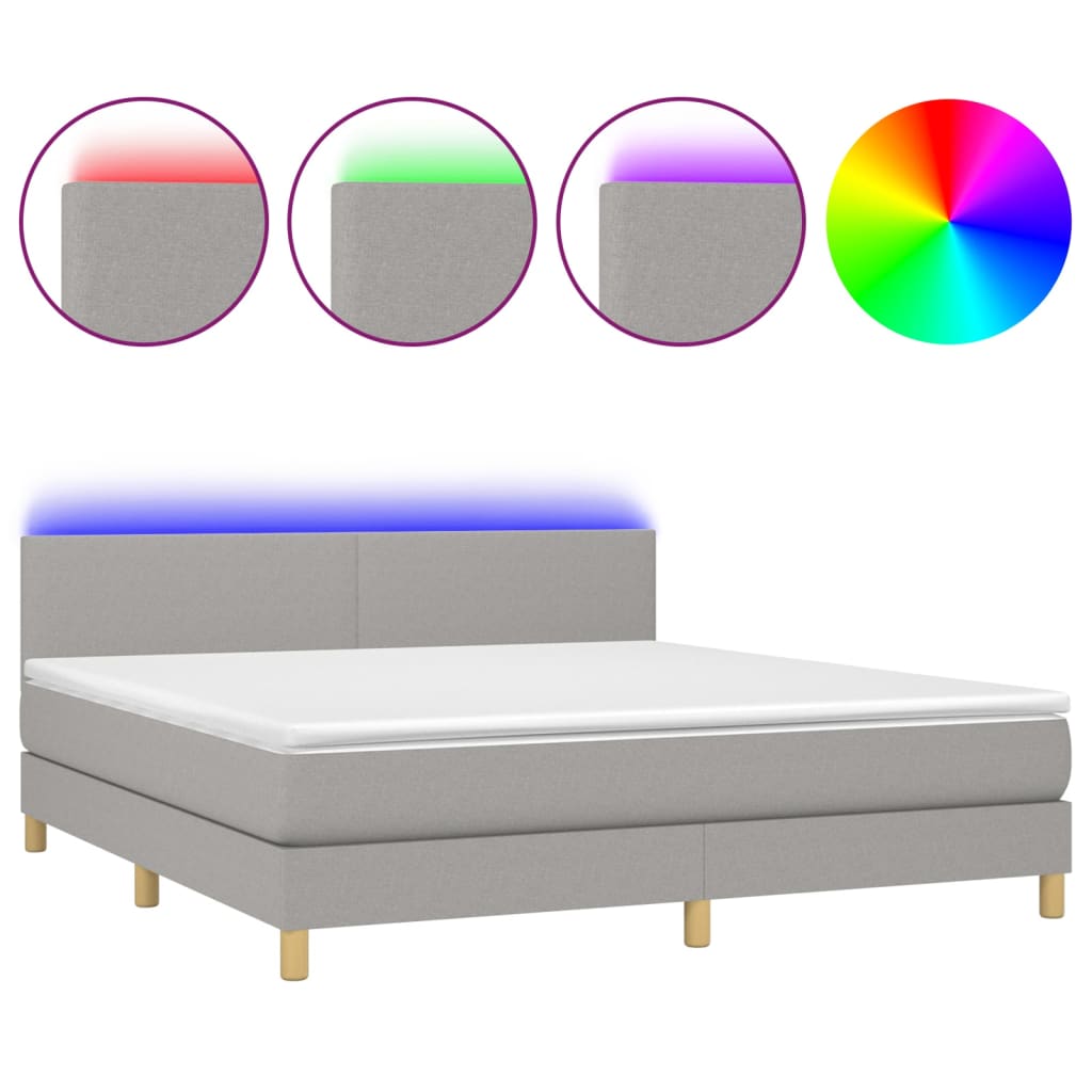 Ramsäng Med Madrass & Led Tyg